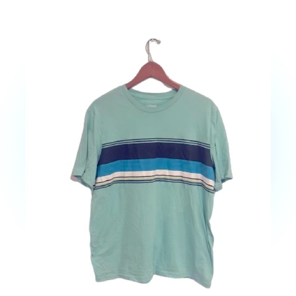 Urban Pipeline Tshirt with retro style stripes SZ L